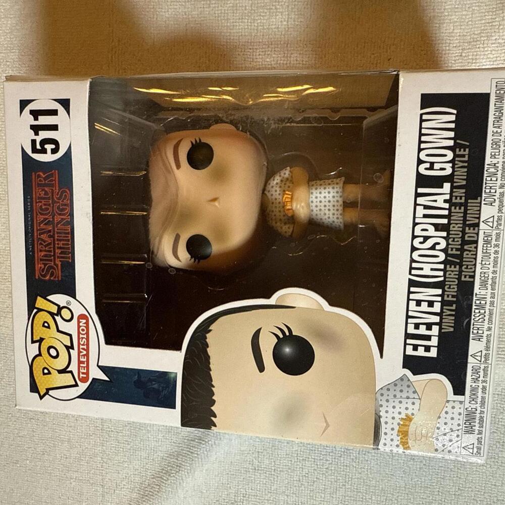 Funko Pop! Television Stranger Things Eleven (Hospital Gown) Vinyl Figure #511